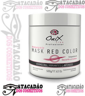 Matizador Cabelo Vermelho/Red - Onix Liss